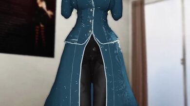 Futanari Slime Bitch Gets Double-Titfucked in Glory Hole [Video 21]