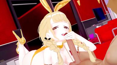 Kotone's Post-Sex Playtime with Haniwa's Tiny Garden