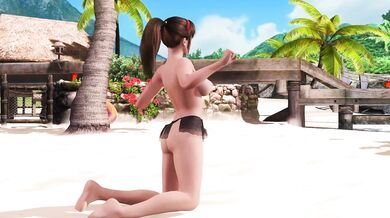 Hitomi's Naughty Photoshoot in DOA5 - Uncensored and Explicit!