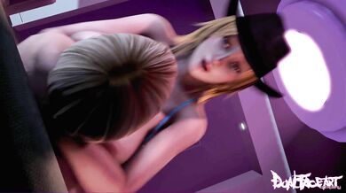 Cum like a God in 10 Rounds of Non-Stop Action