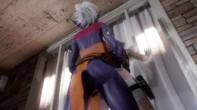 Sarah's Double Dip with Soraka and Saruka in 'Haruno-Style'