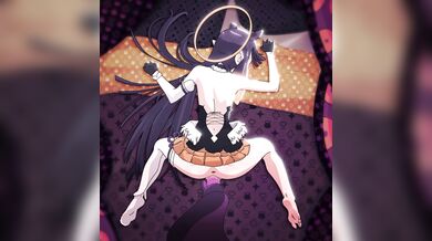 Ina Ninomae's Jellymation Solo Pleasure Session