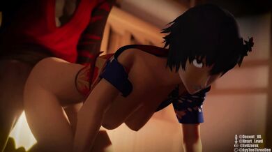 Naoto's NTR Reverse Rape Adventure with a Blacked Male and Female Duo