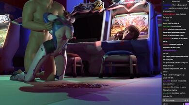 Watch D.va's live stream while she is being fucked by a sandfly! Actual footage.