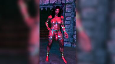 Futa Demoness Kylith's Solo Session