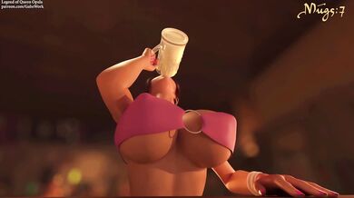 Inflating Bellies with Cum: A Silent Odyssey