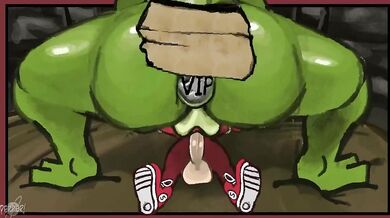Cum-drunk Pepperuranus gets her feet worshiped by a desperate shoelace connoisseur in the Noid's Art Contest