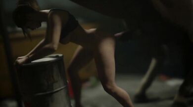 - Claire's Rough Mounting Adventure with a Huge Horse Penis