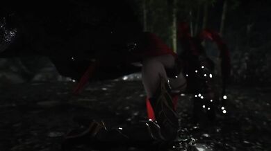 Wild Beast Fuckfest in Skyrim with a Side of Armor Play