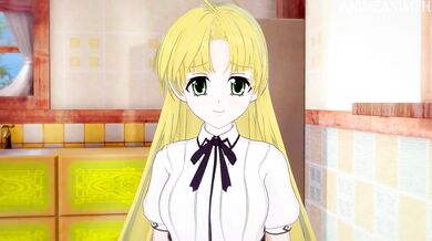 Asia Argento's Highschool DxD Hentai Adventures
