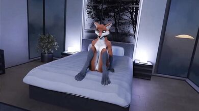 Cute Foxy Gets a Tasty Nightcap in Bed