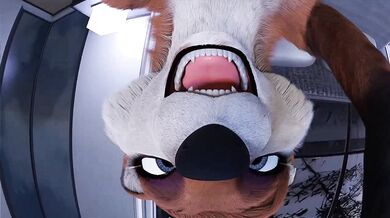 Cute Foxy Gets a Tasty Nightcap in Bed