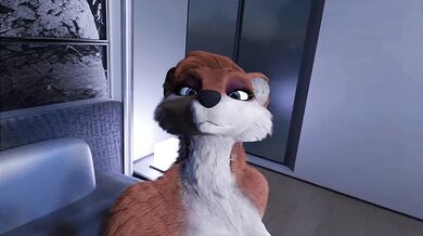 Cute Foxy Gets a Tasty Nightcap in Bed