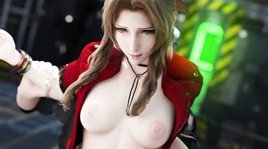 Aerith's Epic Anal Destruction: A Jerk-Off Session for the Ages