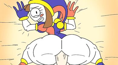 Doggy Style Fucked by Digital Circus with No Sound - Pomni's POV