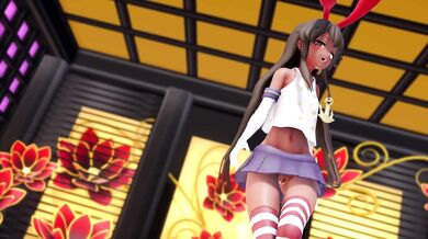 Uncool and Uncut: Shimakaze and Doppel's Hot R18 MMD Session