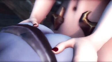 Sylvanas Takes Alexstrasza's Virginity with Lustful Maneuvers - GreatM8