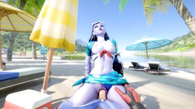 Widowmaker's Private Masturbation Session: A CeruleanPMV Exclusive