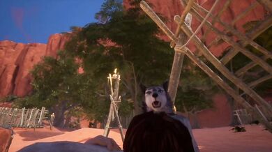 Kira's Animalistic Encounter with Rasha and Max in Wild Life