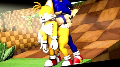 Tails Gets Nailed by Sonic