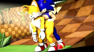 Tails Gets Nailed by Sonic