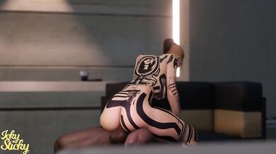 BBC Riding Jack (Mass Effect) XXX