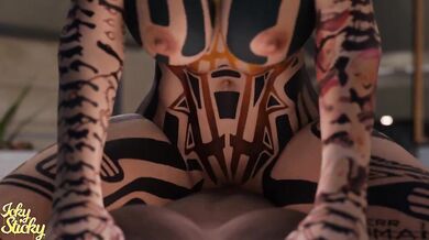 BBC Riding Jack (Mass Effect) XXX