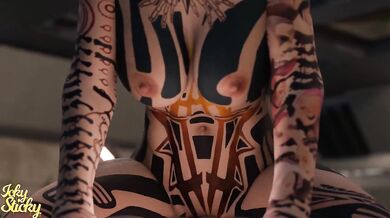 BBC Riding Jack (Mass Effect) XXX