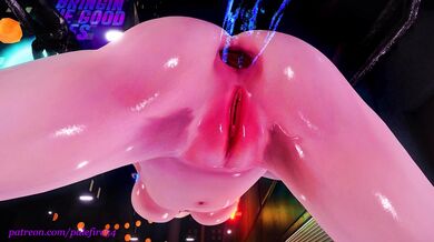 Ghost Dick Fucks Her Ass