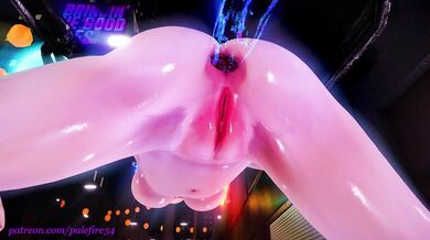 Ghost Dick Fucks Her Ass