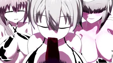 Uzaki Gals get down and dirty with their coworkers in this hot office fuck fest.