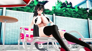 Squishy Sailor Sensation: KanColle Parody with Yura and Yahagi at the Swimming Pool