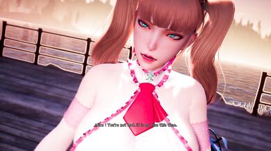 Mistress Licks and Sucks Cock while Slapping Balls with her Stilettos