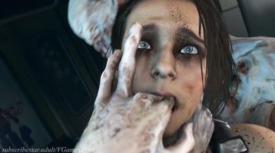 Jill and Claire's Anal Invasion by Alyx's Parasitic Tentacles