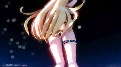 Thicc Mythra's Good Night Kiss: Xenoblade's Sexy Bikini Shower