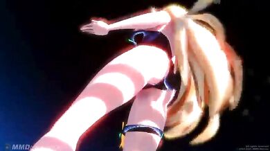 Thicc Mythra's Good Night Kiss: Xenoblade's Sexy Bikini Shower