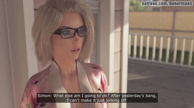 Insatiable Pamela Taken by Dobermans in Episode 7 of Hentai Porn Series