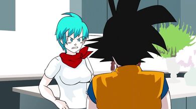 Bulma's Anal Intrusion by Goku: The Prince Vegeta Reigns Supreme