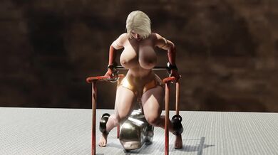 Super Slut Trapped in a Hole: The Dirty Den's Latest Porn Tale