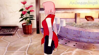 Sakura Haruno's Swollen Cherry: A Naruto Shippuden Hentai
