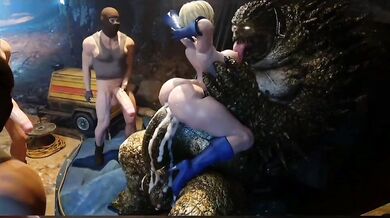 Powerful Superheroine Gets Defiled in a Nerdy Fantasy