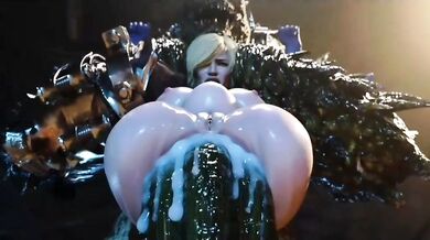Powerful Superheroine Gets Defiled in a Nerdy Fantasy