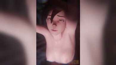 Tracer's Anal Debut with Sound Effects