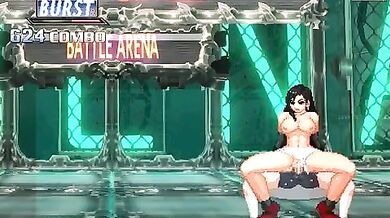 Infinite Gangbang: Bridget versus Tifa Lockhart's Hardcore Battle Royale