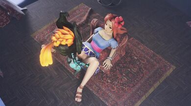 Futa Midna's Huge Cock Pounding Marin's Tight Ass in Nude Lesbian Romp [HipMinky]