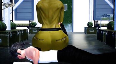 Pussy Drilling Latina Cop Busts Your Gaze [ElSharkoDiablo]