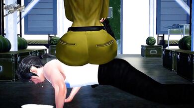 Pussy Drilling Latina Cop Busts Your Gaze [ElSharkoDiablo]