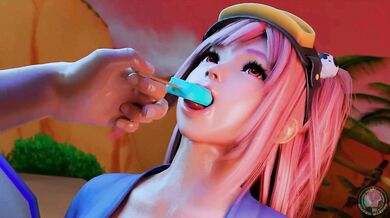 Supergirl gets slimed in a messy cum bath