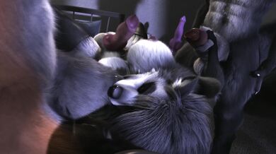 [4K] Intersex Loona's Werewolf Pack Orgy (Alternate Version)