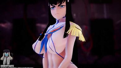 Satsuki Slays with Sexy Dance in Kill la Kill Porn Parody!